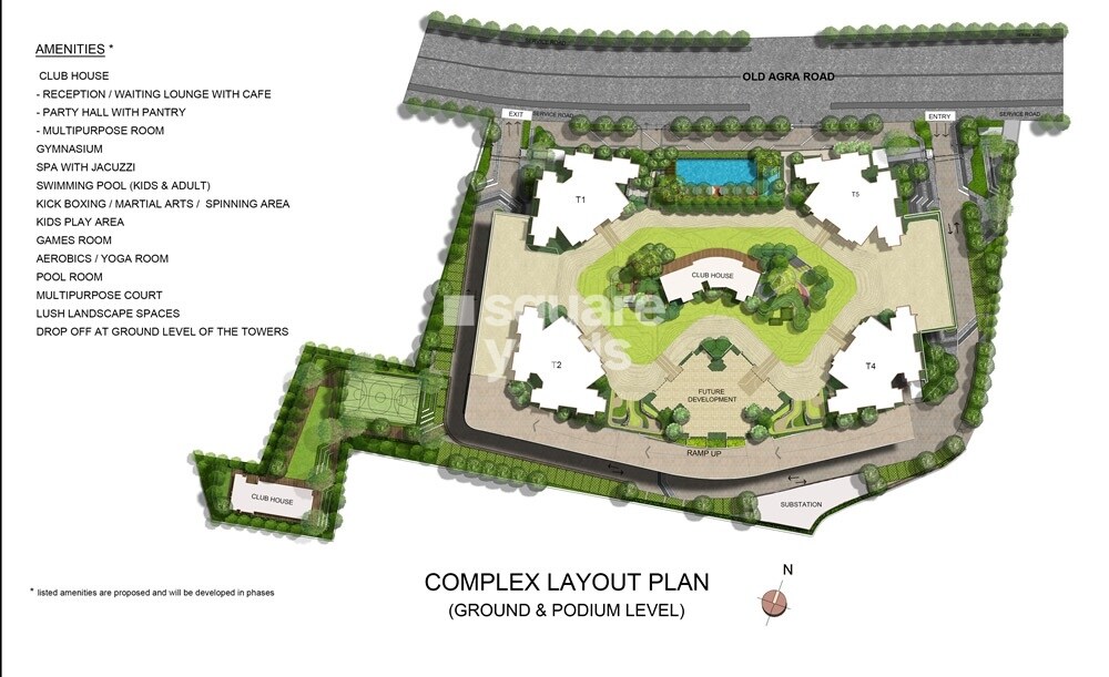 Kalpataru Paramount E Master Plan 1