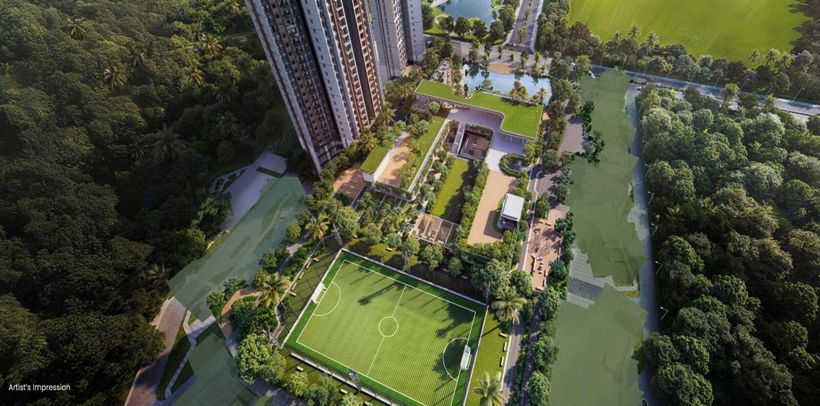 Kalpataru Parkcity Estella Tower View