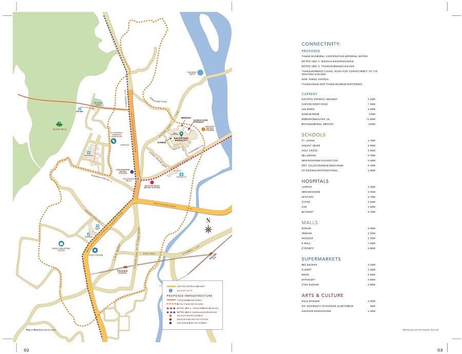 Kalpataru Parkcity Sunrise E Location Image