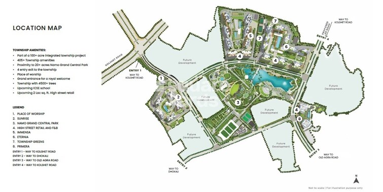 Kalpataru Primera Master Plan Image 1