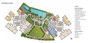 Kalpataru-Primera_a collage of photos of a park with a fire hydrant