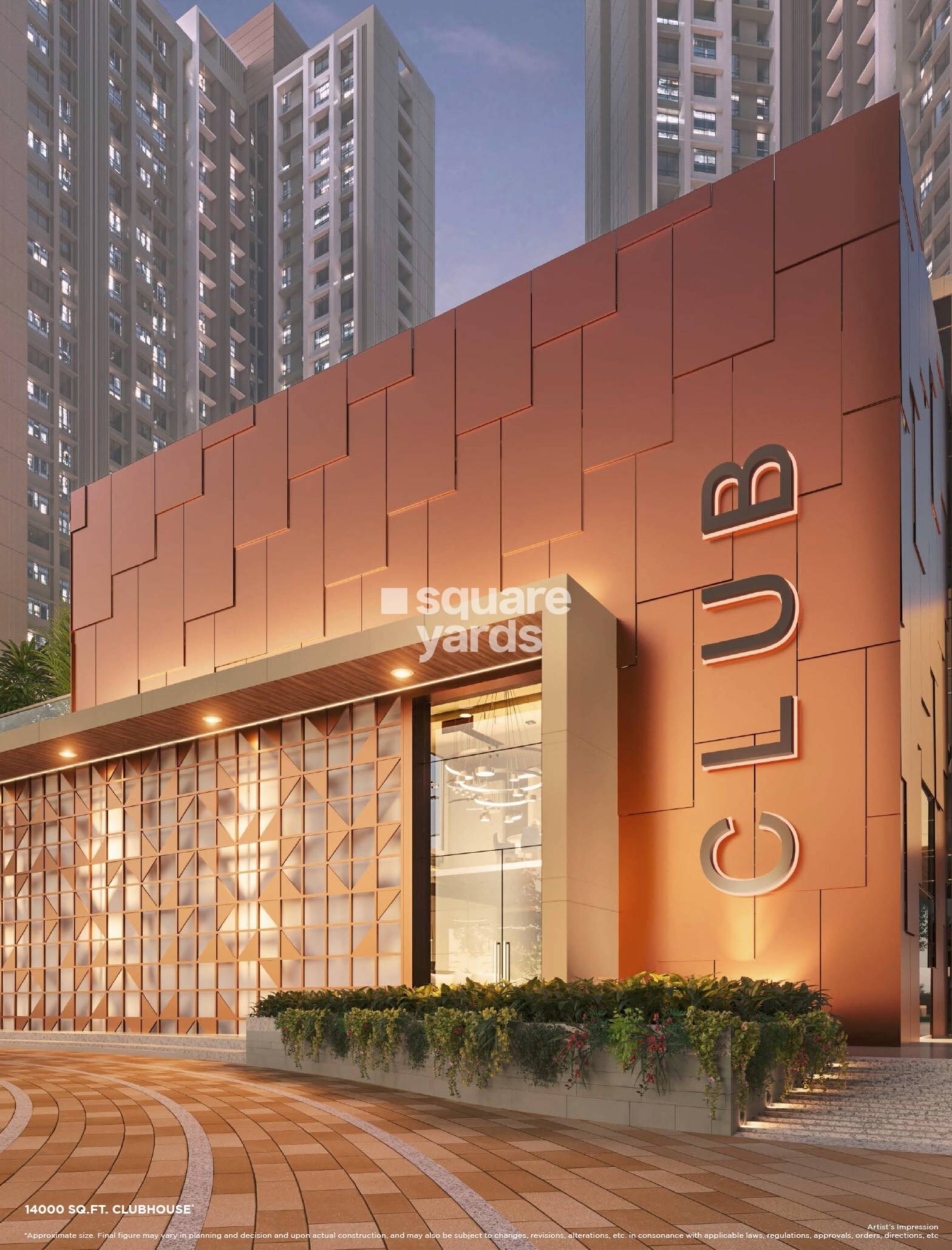 Kalpataru Srishti Namaah Clubhouse External Image