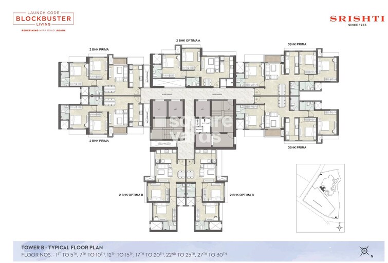Kalpataru Srishti Floor Plans 1