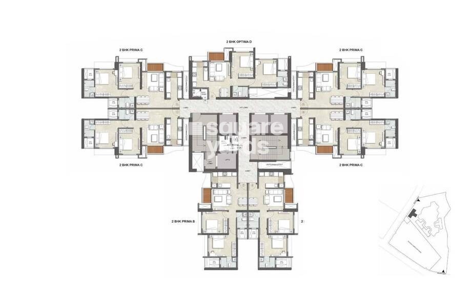 Kalpataru Srishti Sector 2A Floor Plans 5