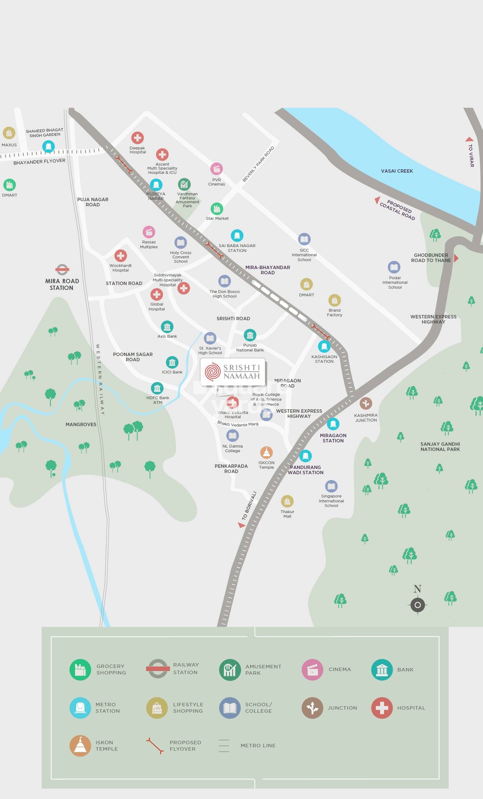 Kalpataru Srishti Sector 2A Location Image