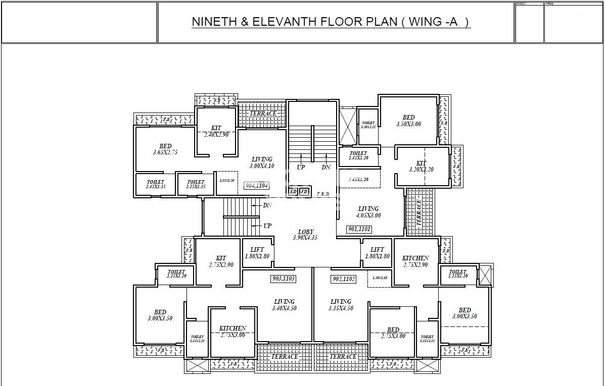 Kalyan Mangeshi Dazzle II Floor Plans 4