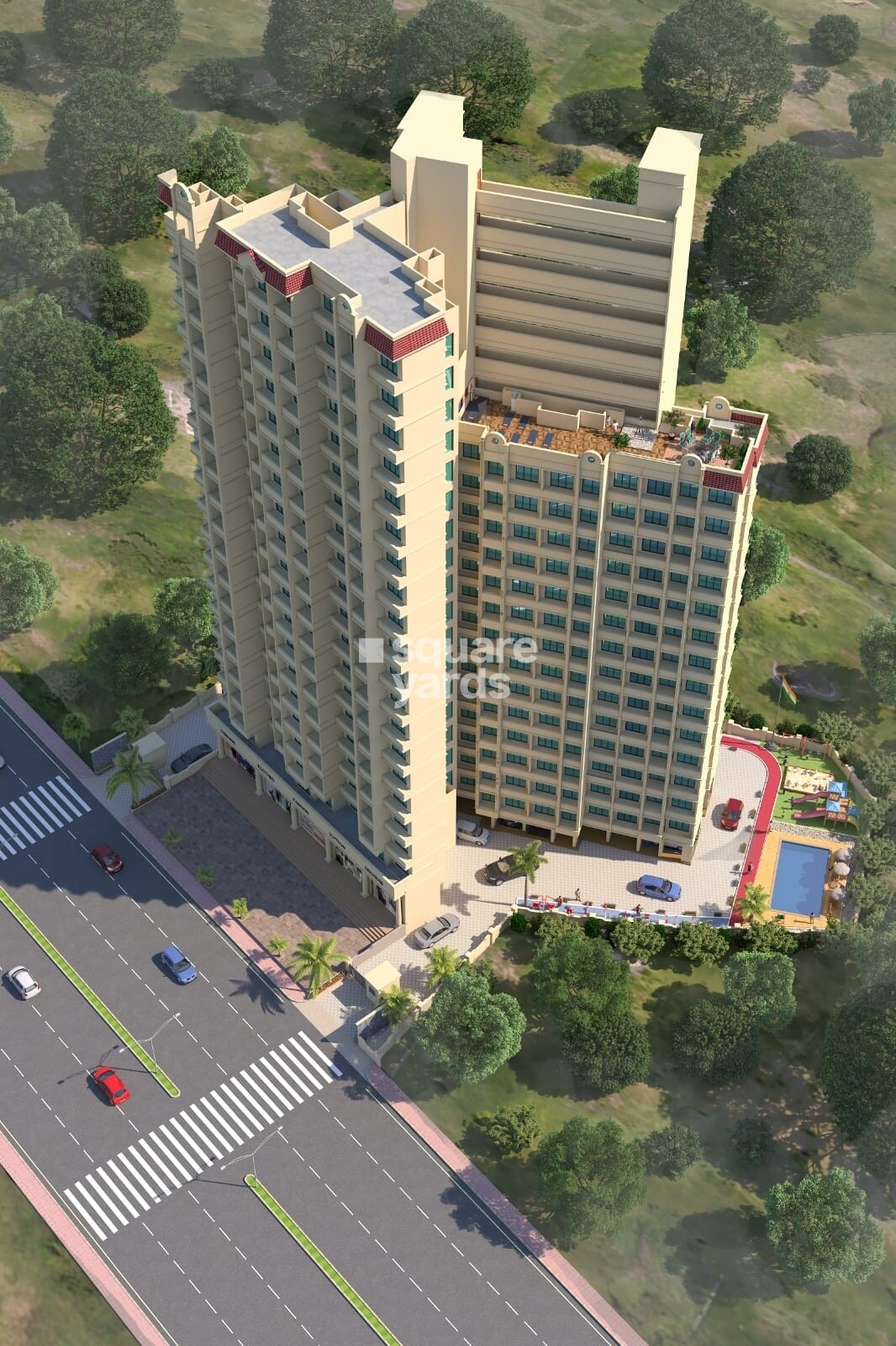 Kalyan Residency Kon Gaon Tower View 2