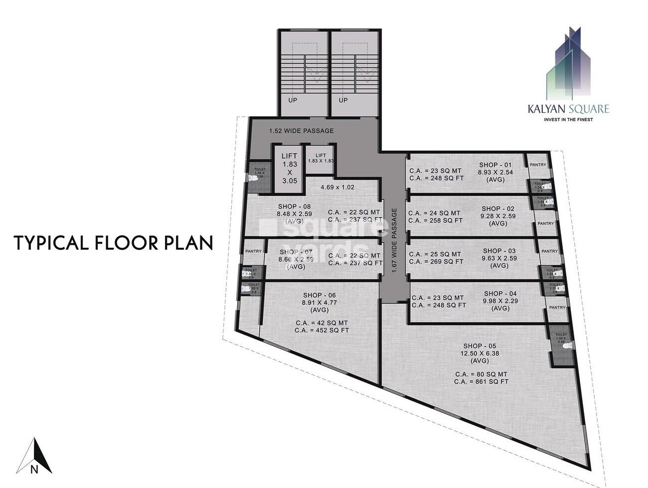 Kalyan Square Floor Plans 1