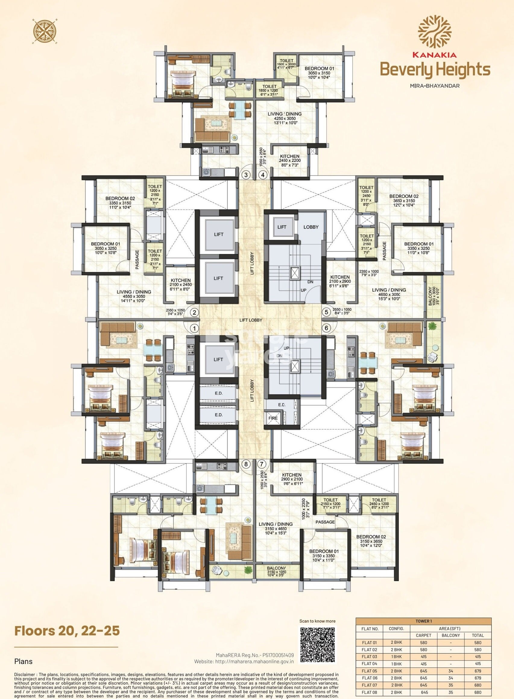 Kanakia Beverly Heights Floor Plans 2