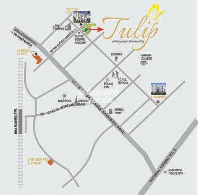 Kanungo Garden City Phase I Location Image