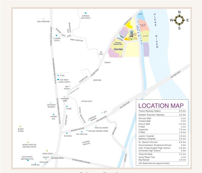 Kapleshwara Pinnacle Gloria Location Image