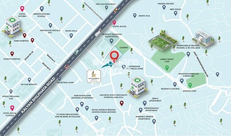 Kapleshwara Residency Location Image