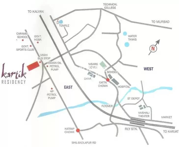 Representative image as actual visual unavailable for Kartik Residency