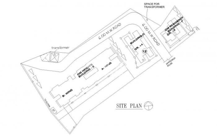 Kashish Om Heights Master Plan Image