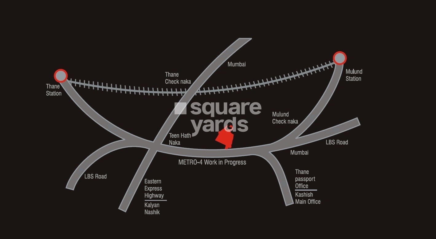 Kashish Park Apartment Location Image