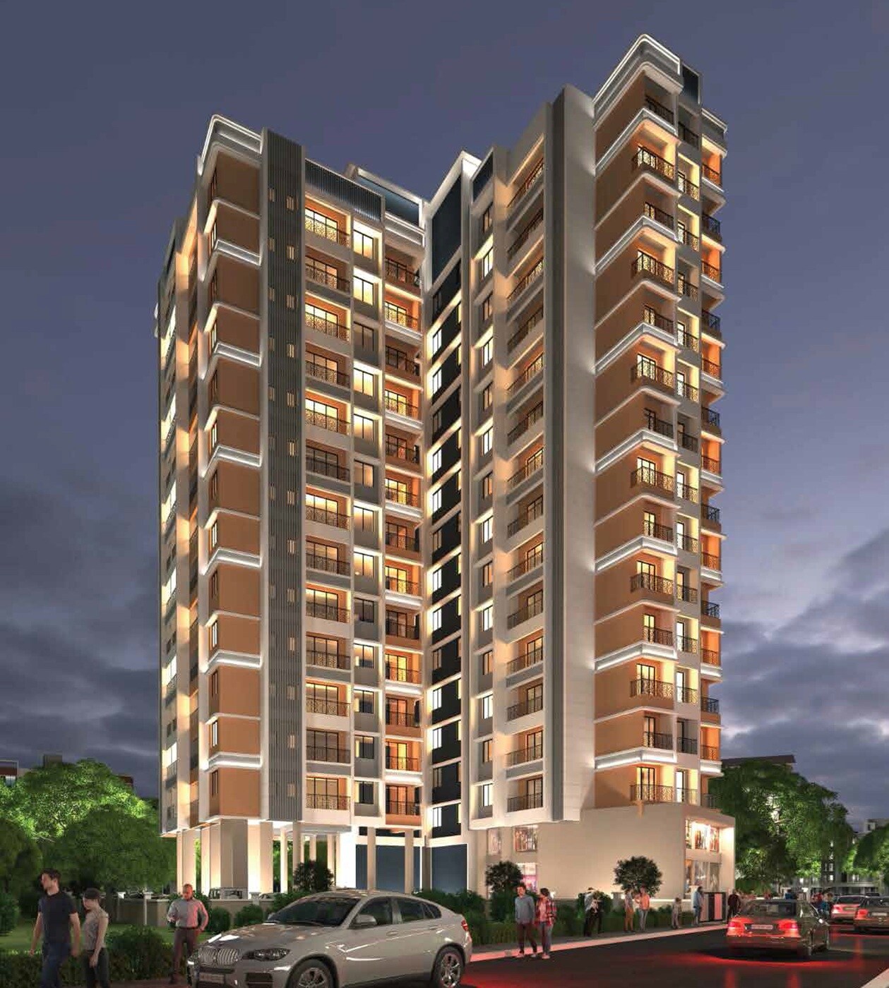Kaveri Janki Dham Apartment Exteriors
