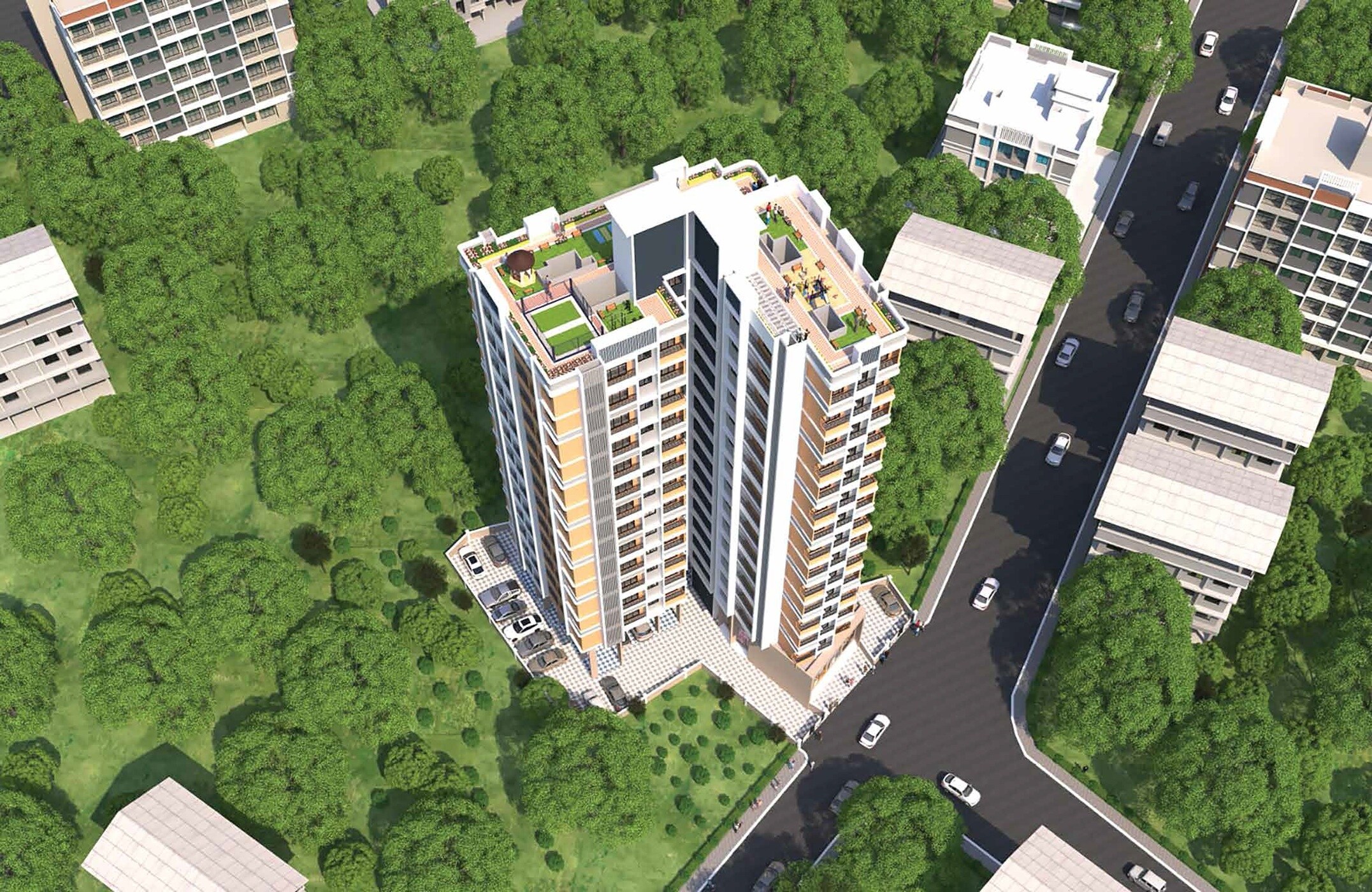 Kaveri Janki Dham Tower View