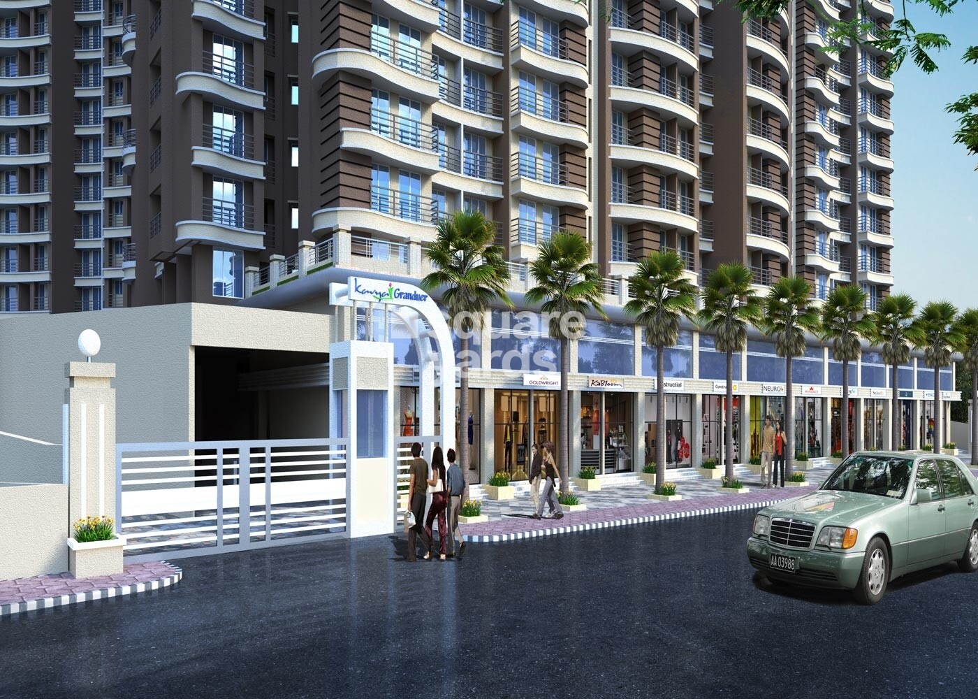 Kavya Grandeur Entrance View