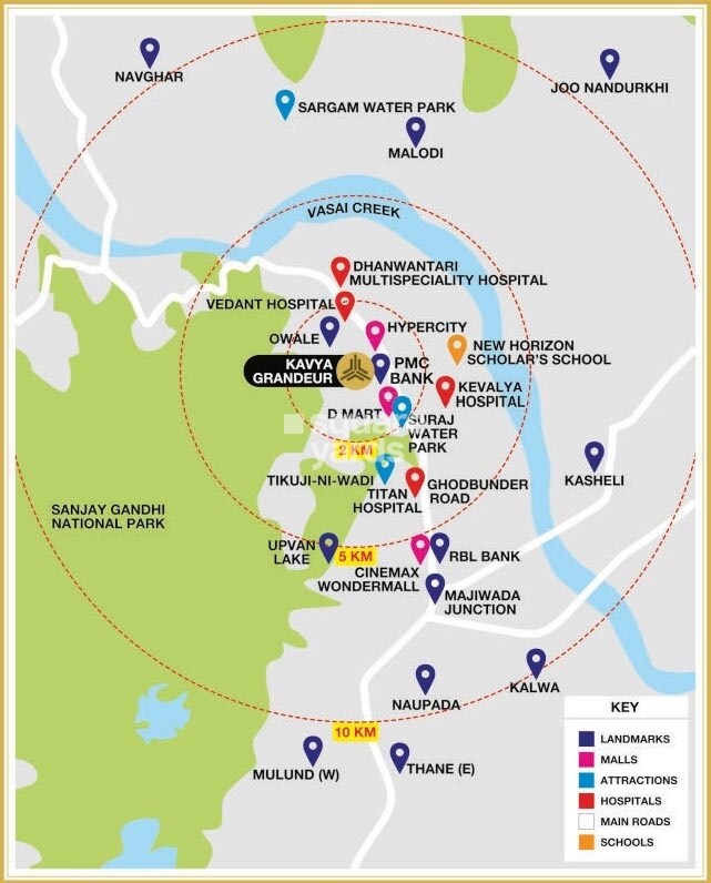 Kavya Grandeur Location Image