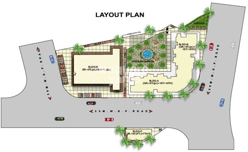 Kavya Residency Thane Master Plan 1