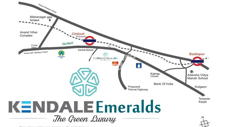 Kendale Emeralds Location Image