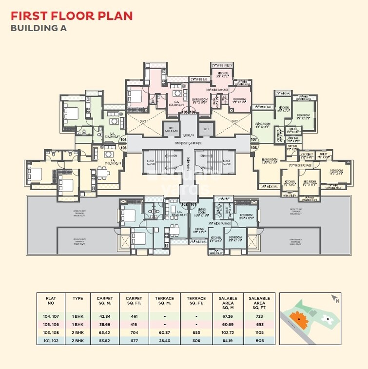KIPL Morya Floor Plans 1