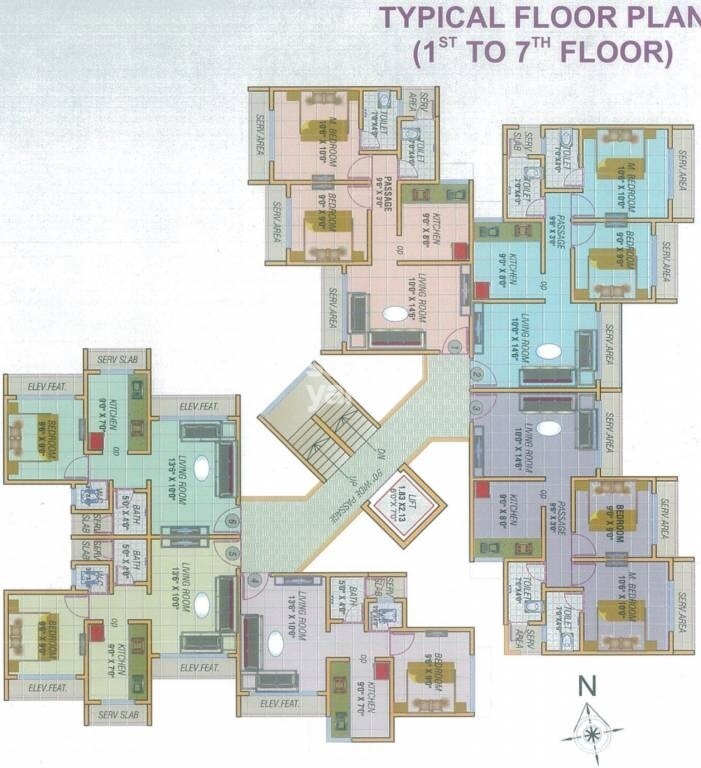 Kirans Shree Smaran Floor Plans