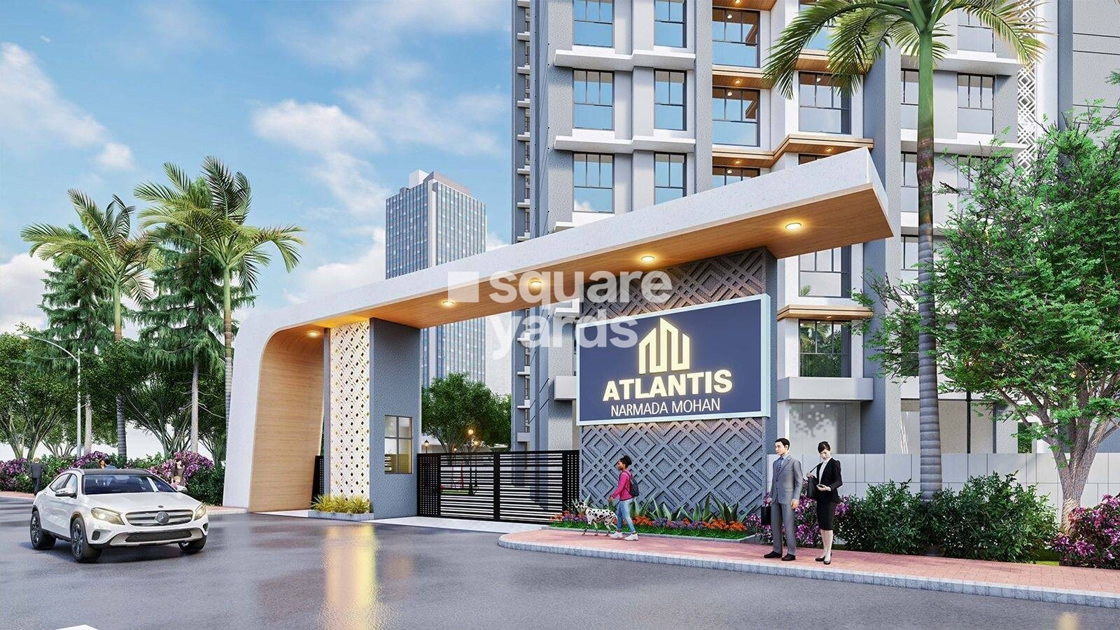 KM Narmada Mohan Atlantis Entrance View 1