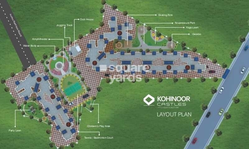 Kohinoor Castles Master Plan 1