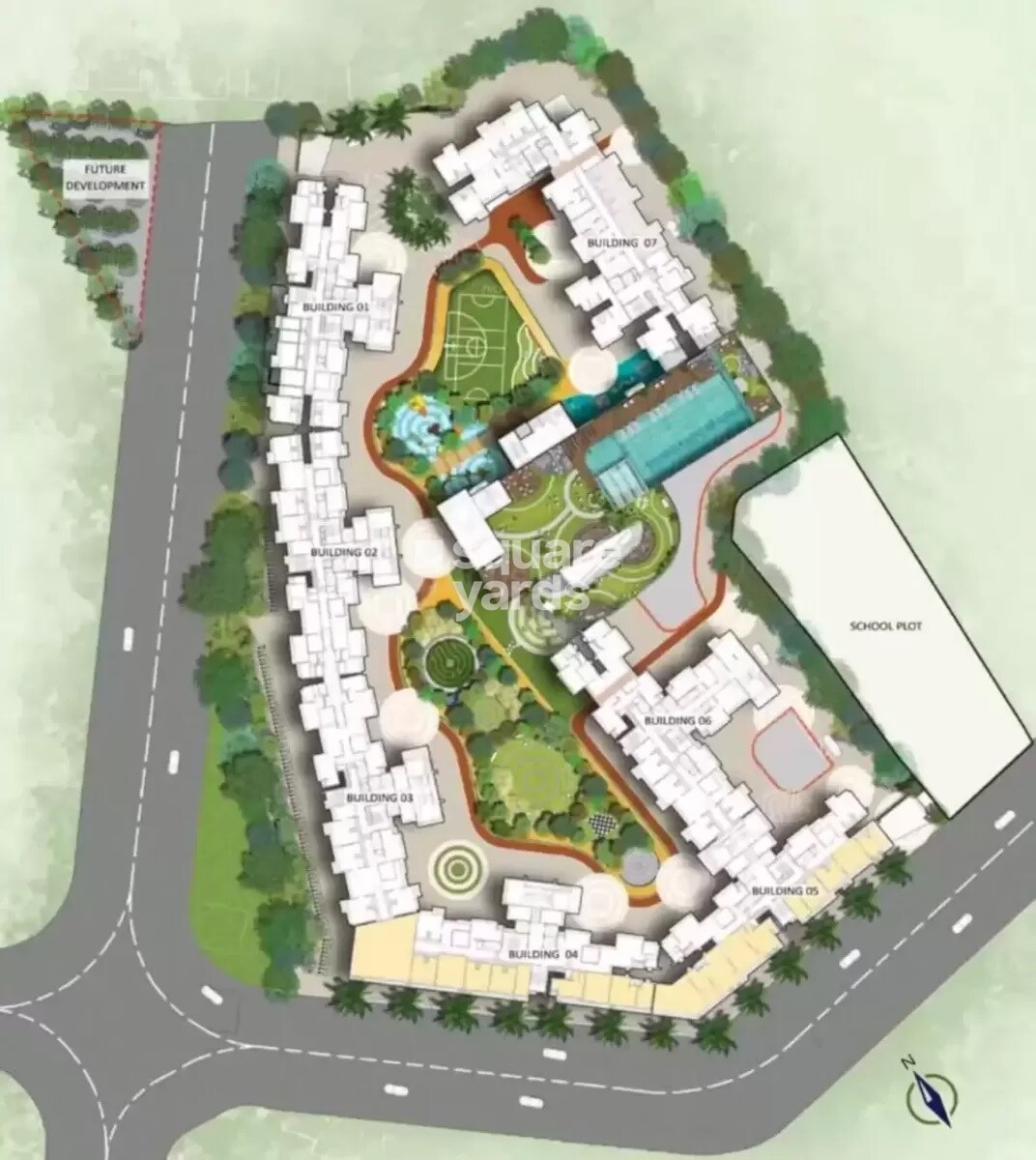 Kohinoor Eden Kalyan Master Plan 1