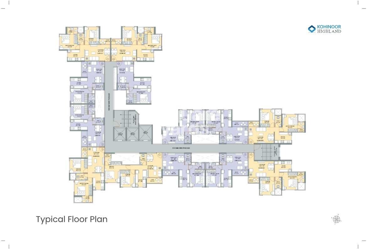 Kohinoor Highland Floor Plans