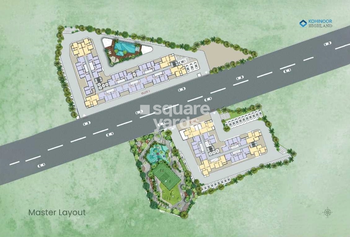 Kohinoor Highland Master Plan Image