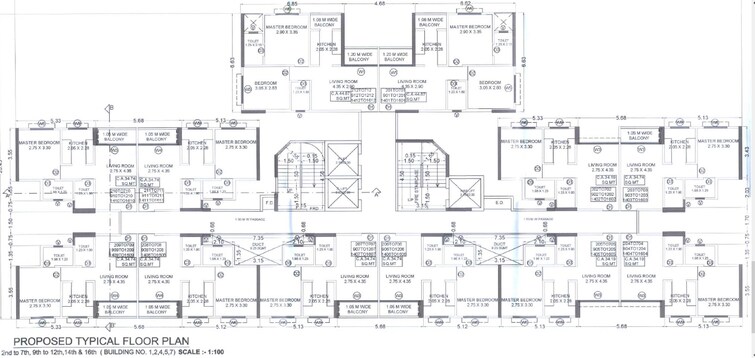 Kohinoor Uptown Floor Plans
