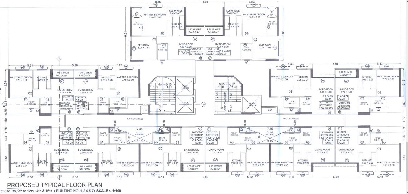 Kohinoor Uptown Floor Plans
