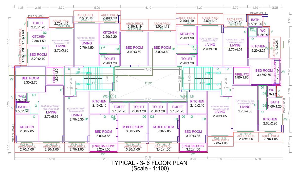 Krishna Vishnu Krupa CHS Floor Plans