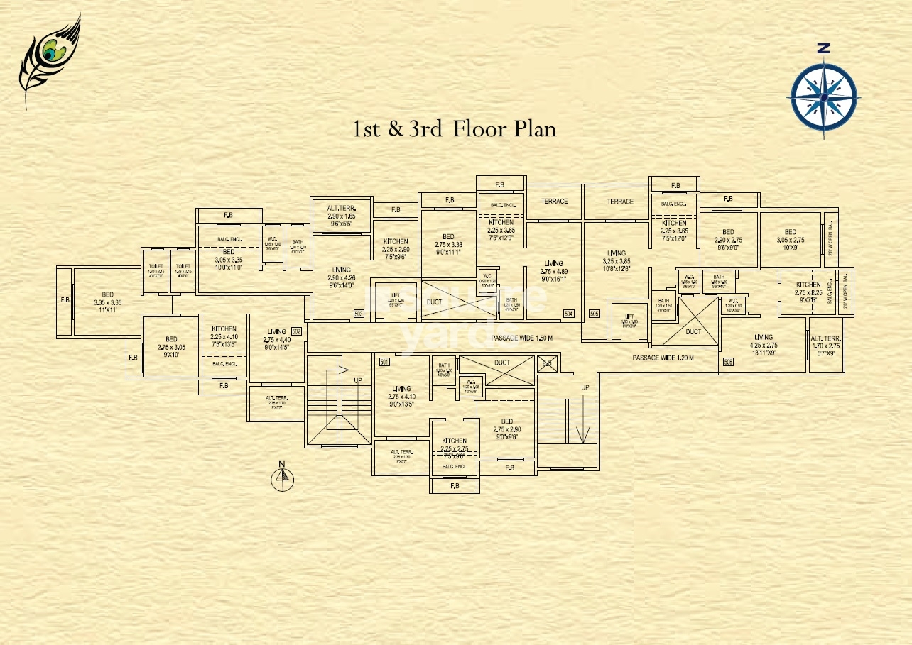 Krushnai Heights Floor Plans