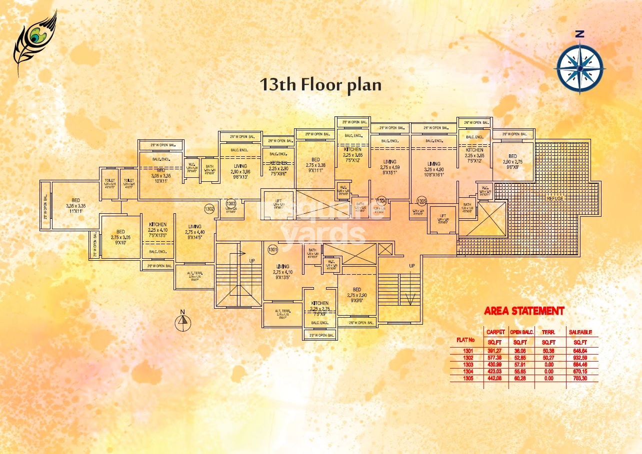 Krushnai Heights Floor Plans