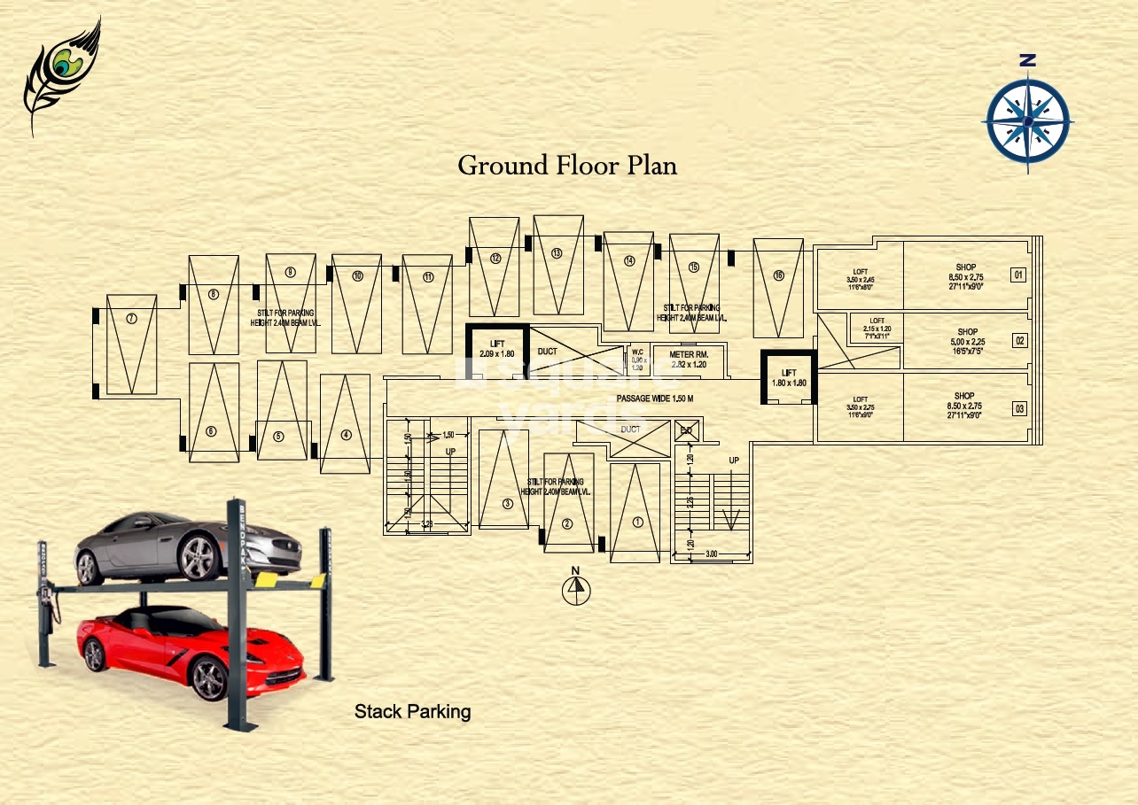 Krushnai Heights Master Plan Image