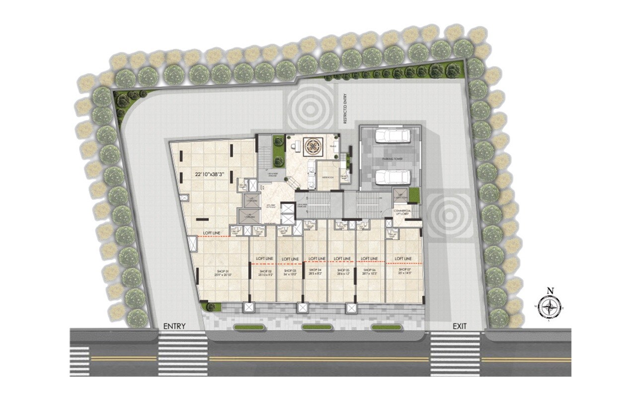 KSR Ramashray Floor Plans