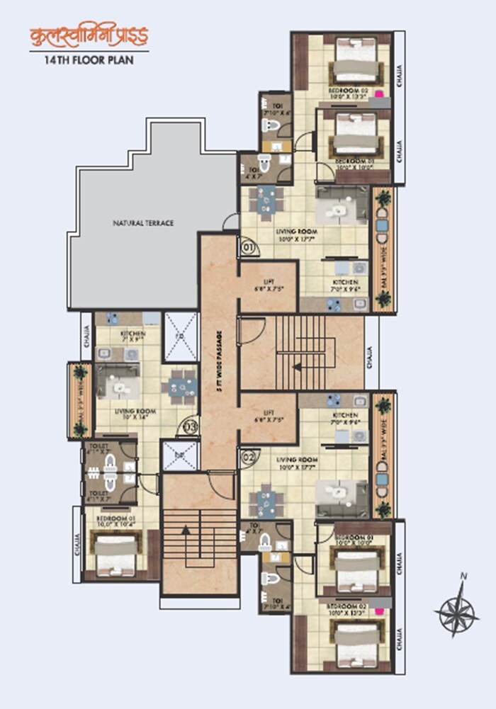 Kulswamini Pride Floor Plans 3