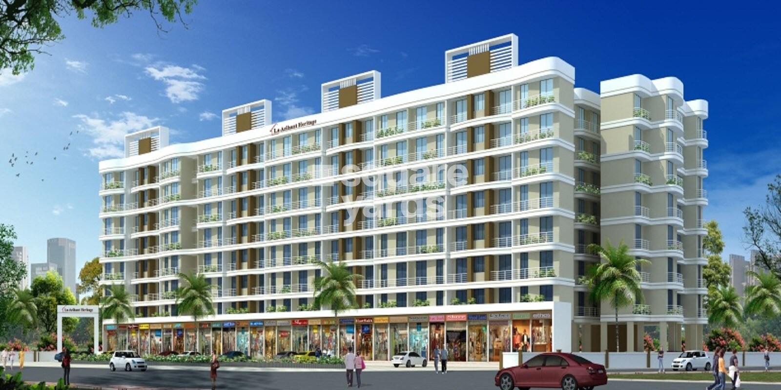 La Arihant Heritage residential project in Badlapur East