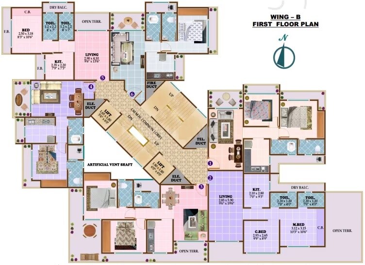 Laabh Enclave Floor Plans