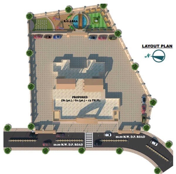 Laabh Gloria Master Plan Image