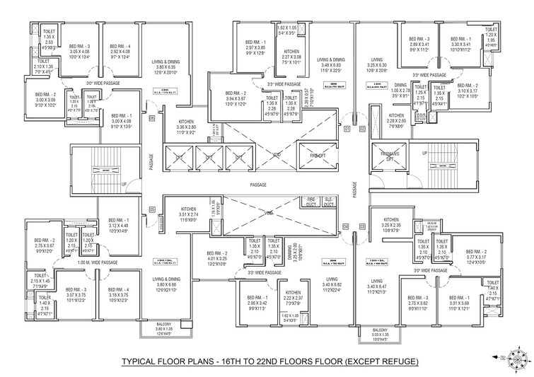 Lakhani Empire Dynasty Floor Plans 2