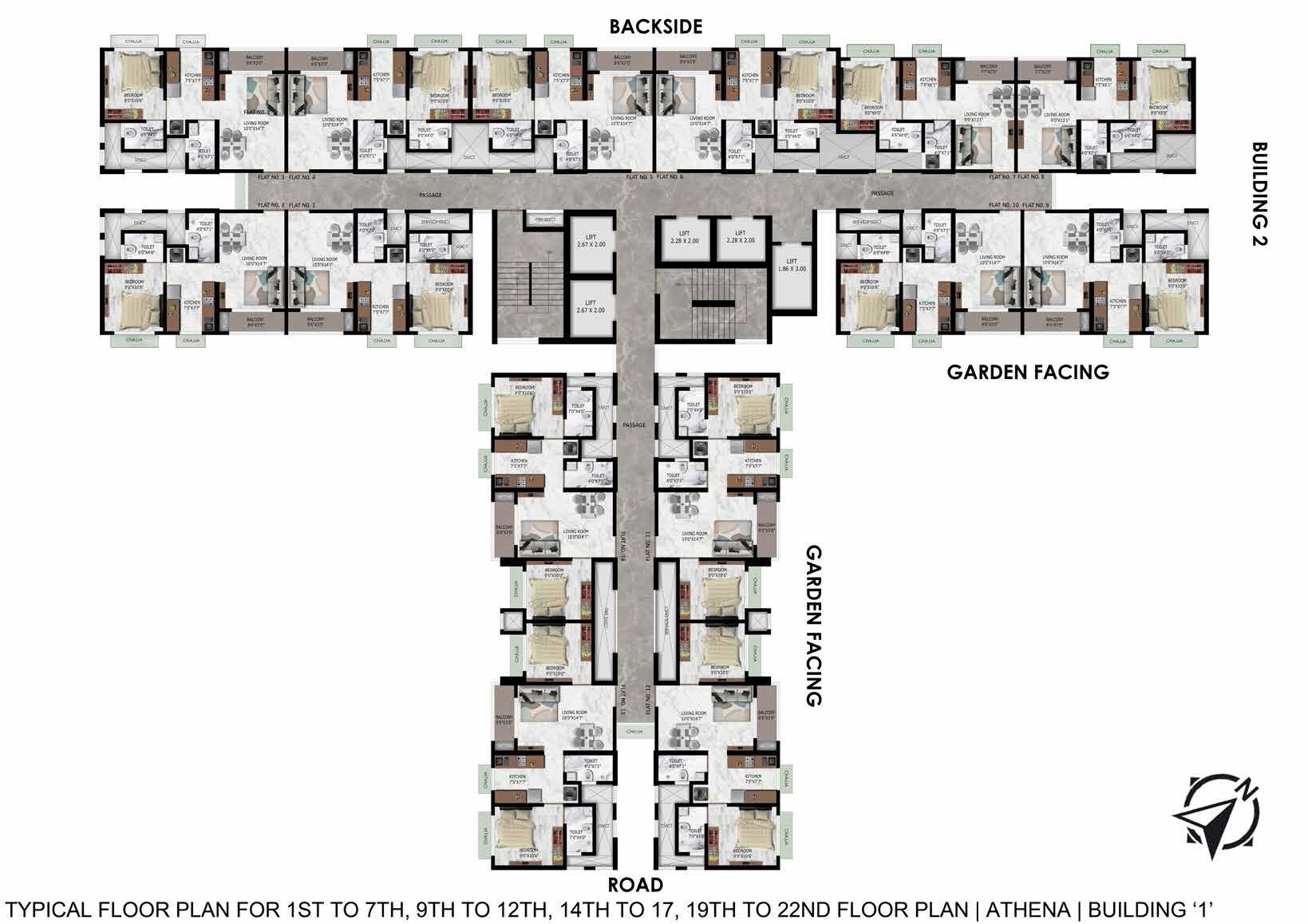 Laukik Balaji Classica Floor Plans 1