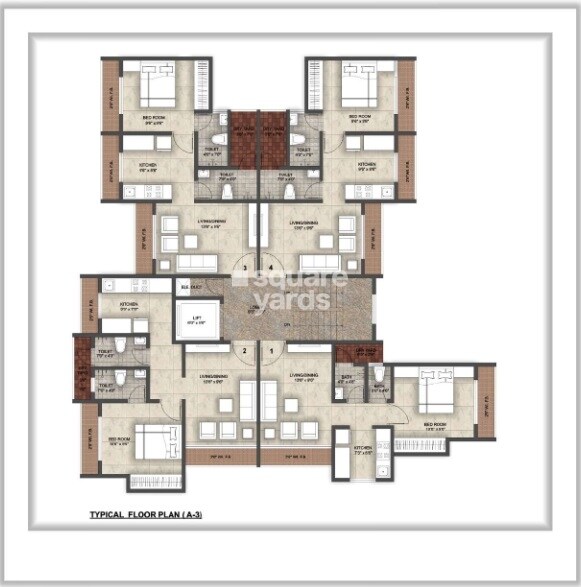 Laxmi Galaxy Floor Plans