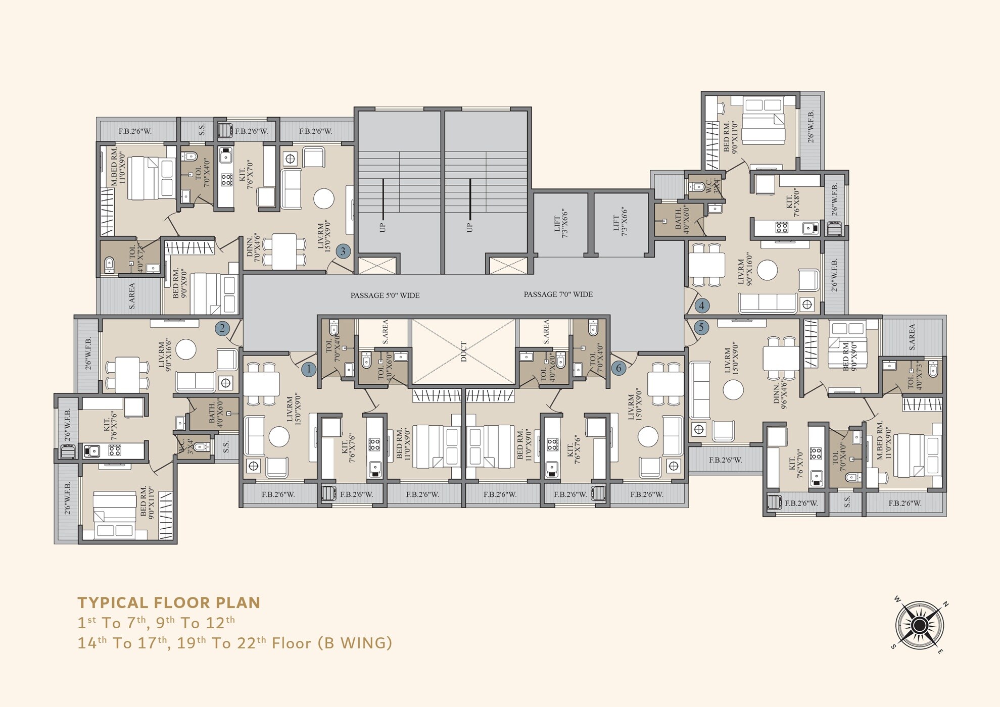 Laxmi Gunjai Darshan Floor Plans