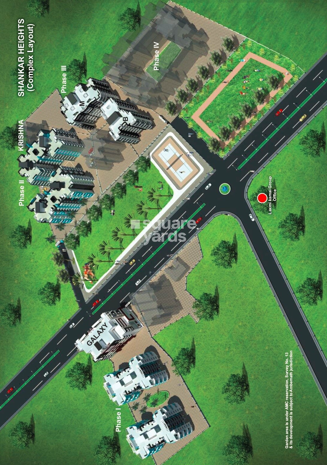 Laxmi-Kamal-Shankar-Heights-Phase-II_an aerial view of a rural area