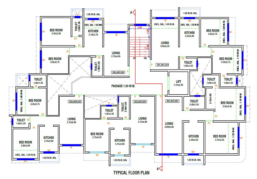 Laxmi Pride Floor Plans