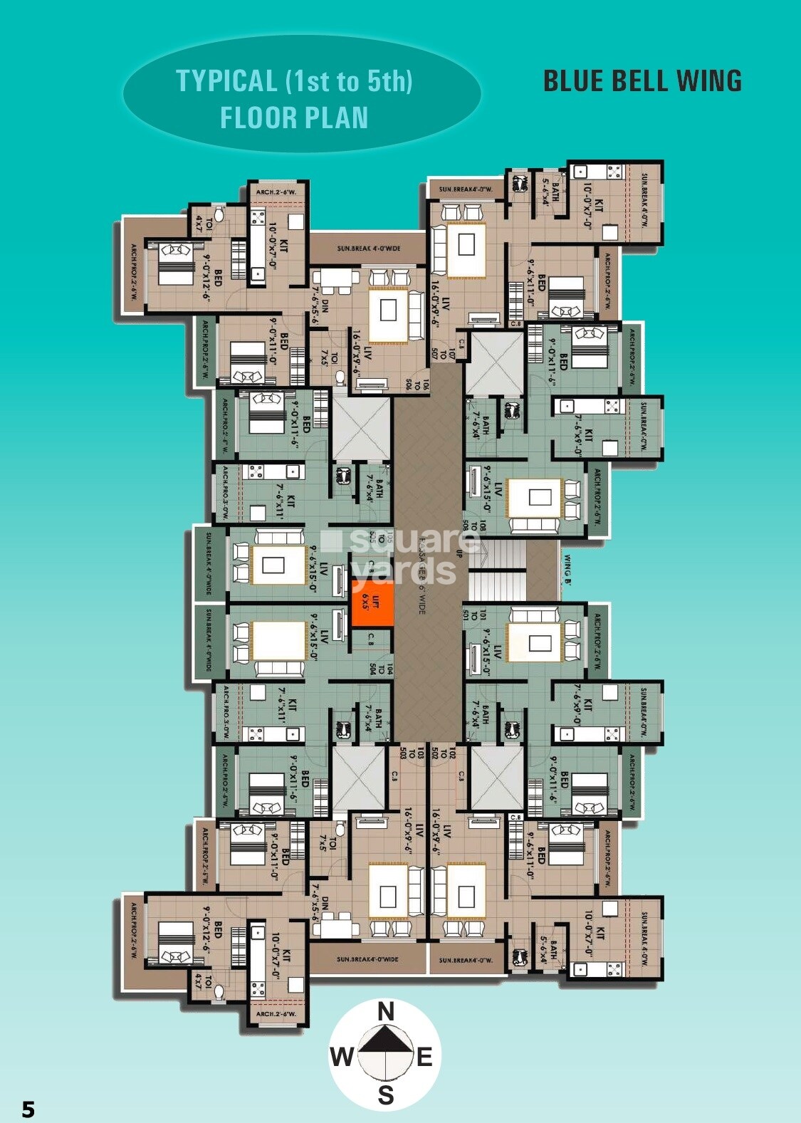 Laxmi Shankar Heights Floor Plans 2